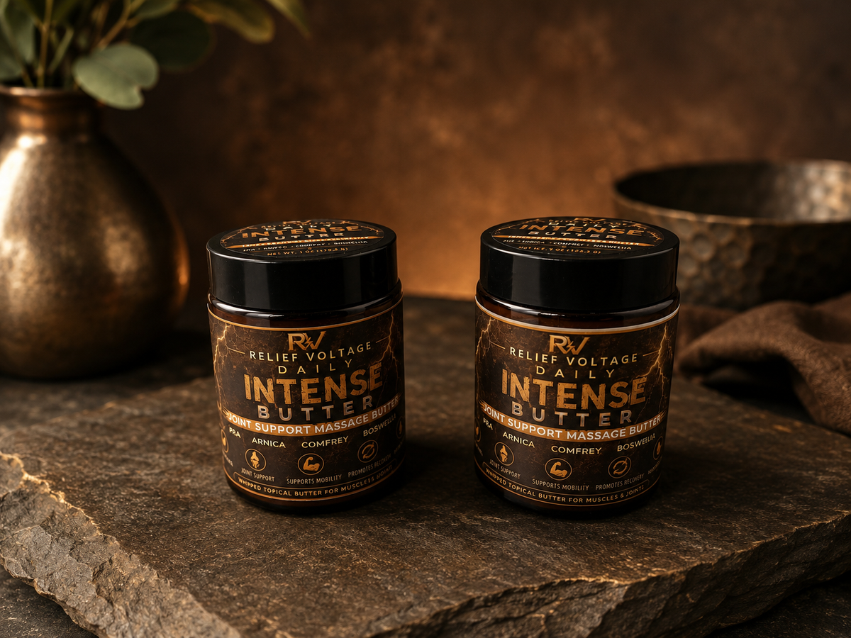 Relief Voltage - Daily Intense Butter for Joint & Sore Muscle support