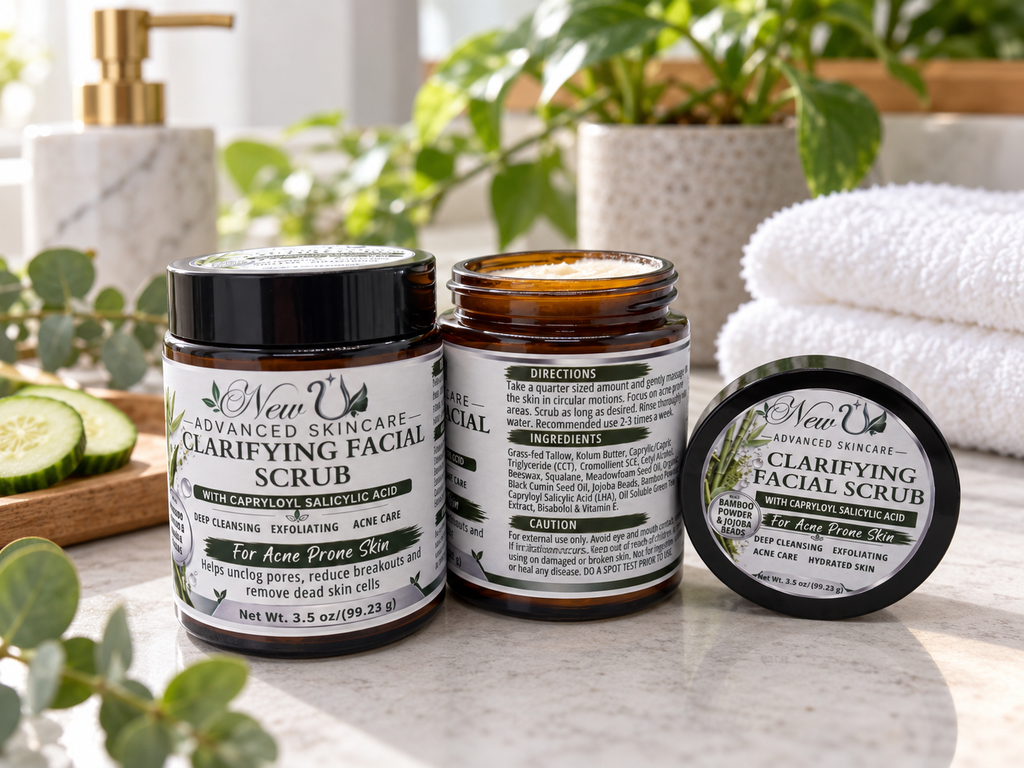 New U Advanced Skincare - Clarifying Facial Scrub
