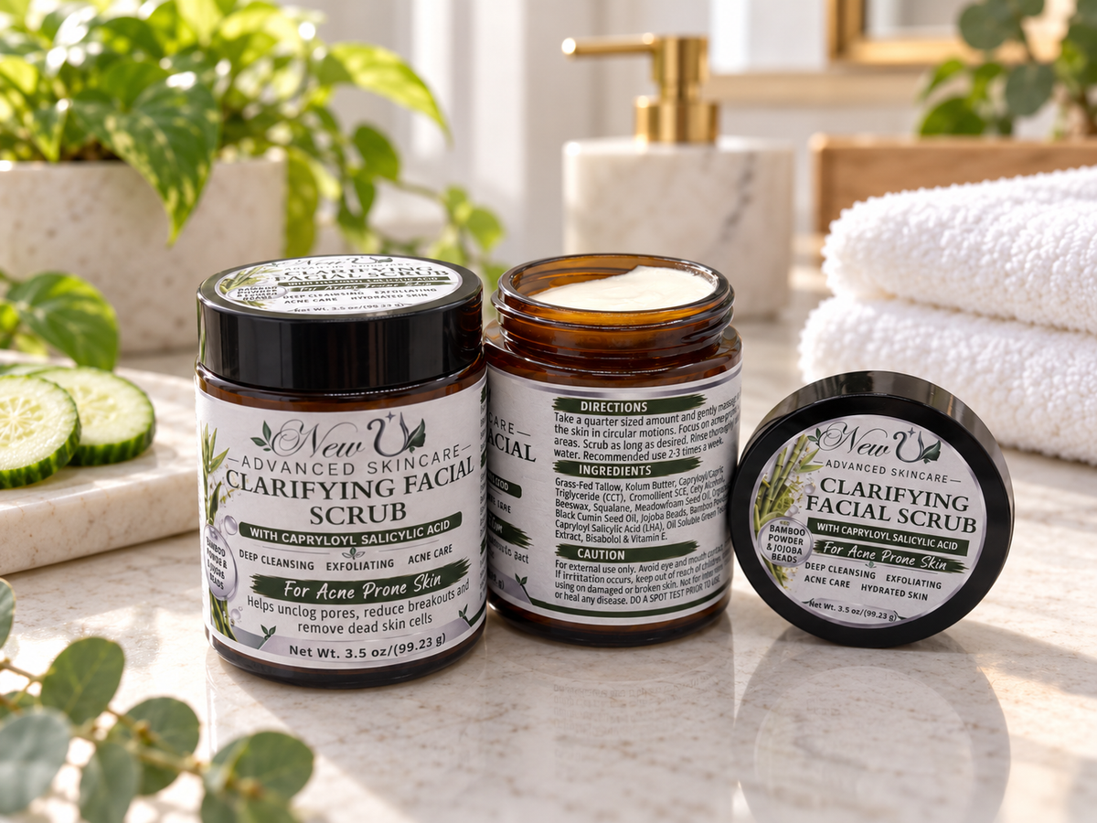 New U Advanced Skincare - Clarifying Facial Scrub