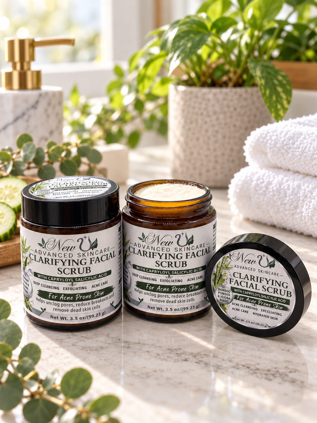 New U Advanced Skincare - Clarifying Facial Scrub