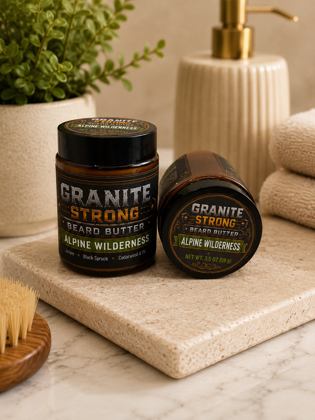 Granite Strong - Beard Butter - Alpine Wilderness scent