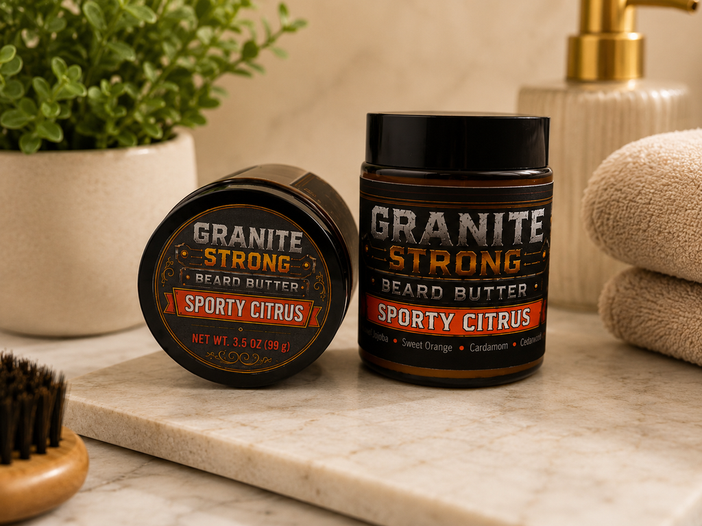 Granite Strong Beard Butter - Sporty Citrus Scent