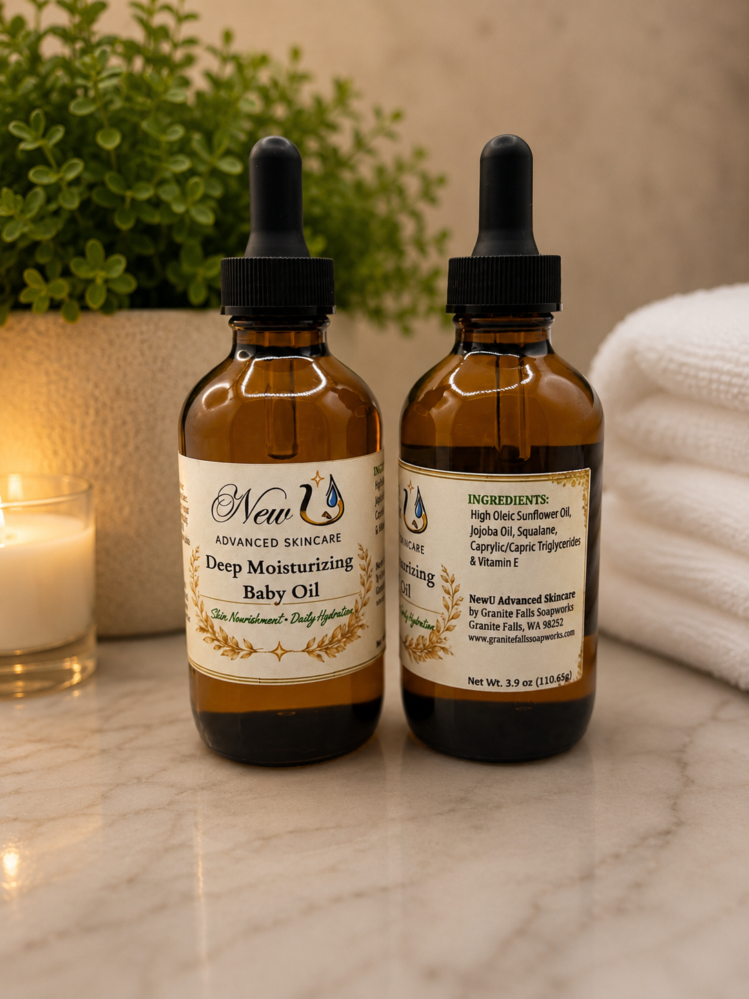 New U Advanced Skincare - Baby Oil