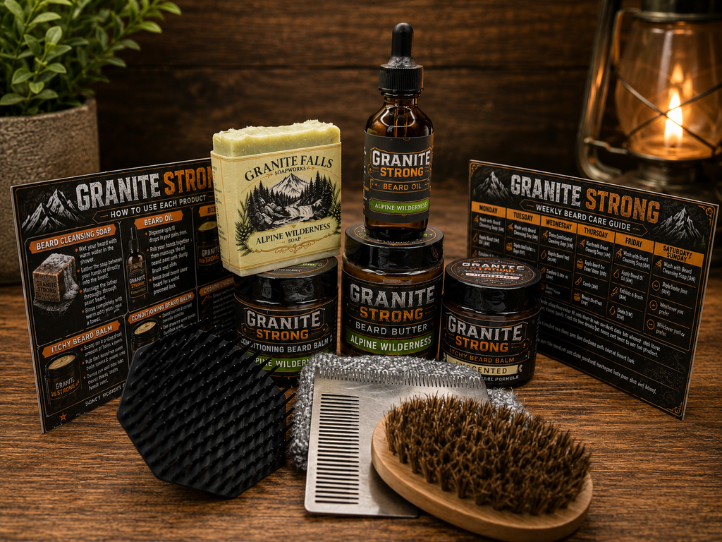 Granite Strong Beard kit  Alpine Wilderness