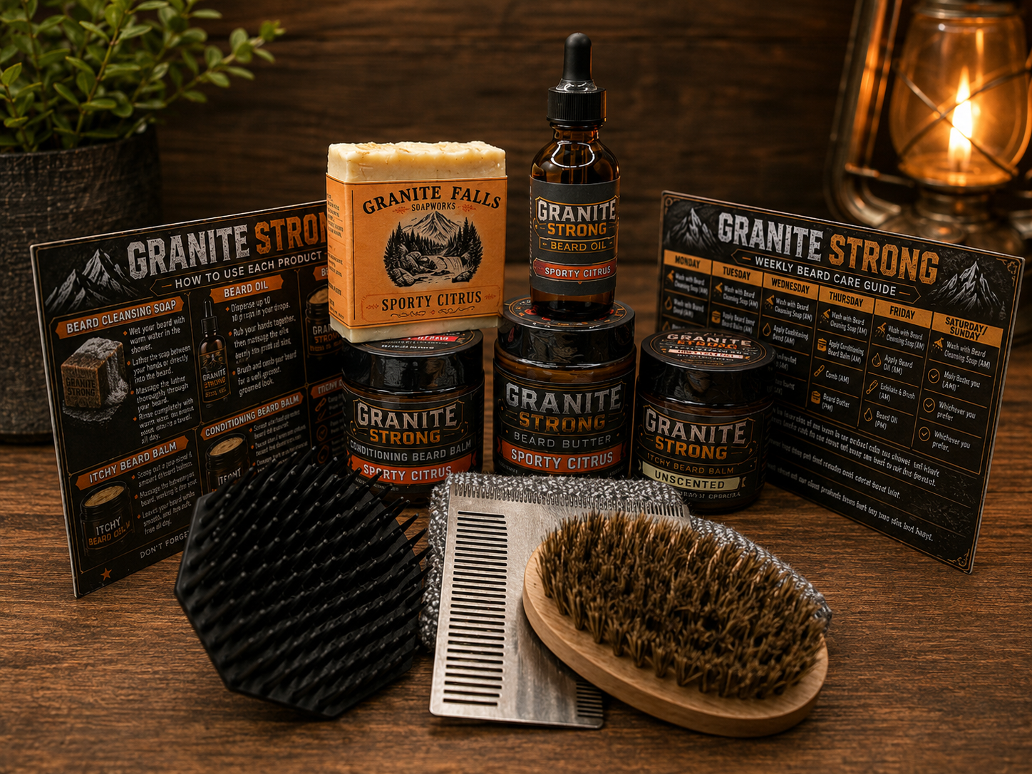 Granite Strong Beard Kit Sporty Citrus