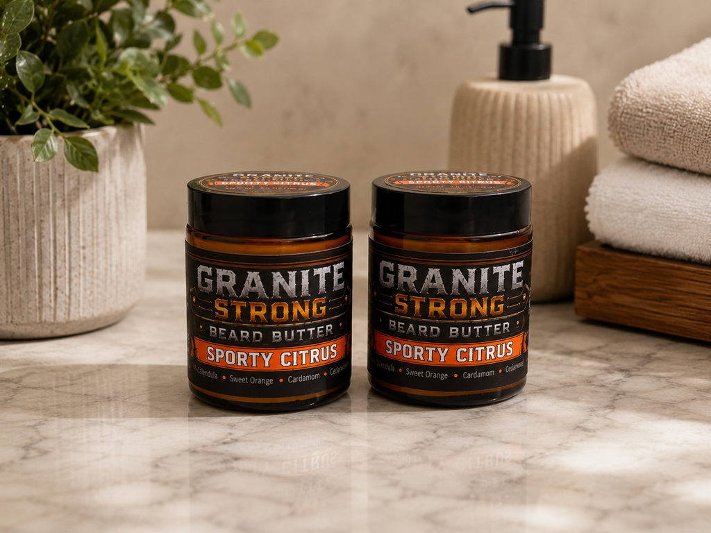 Granite Strong Beard Butter - Sporty Citrus Scent