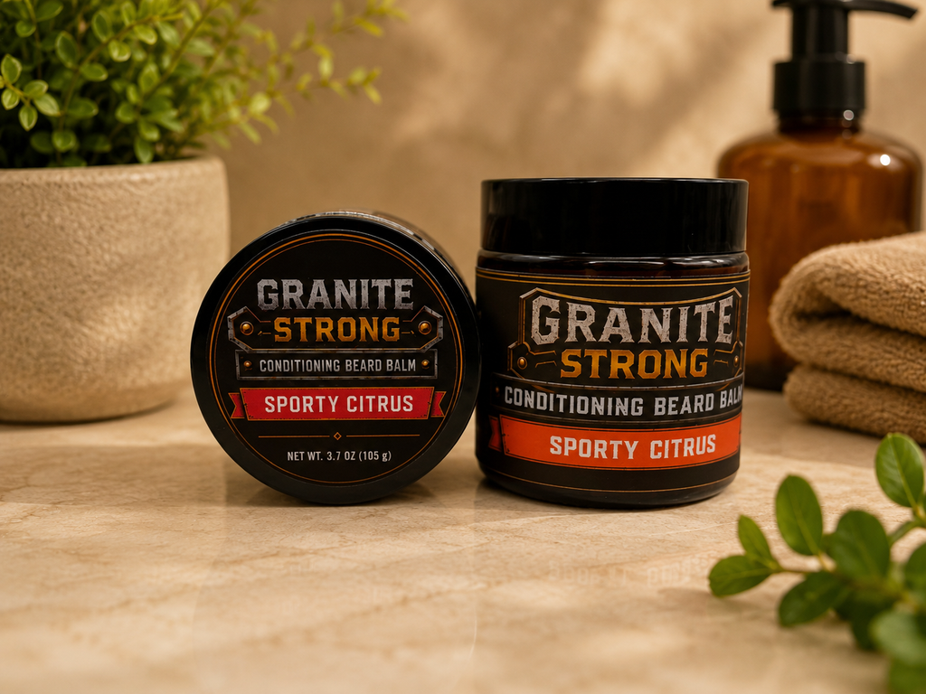 Granite Strong - Conditioning Beard Balm - Sporty Citrus