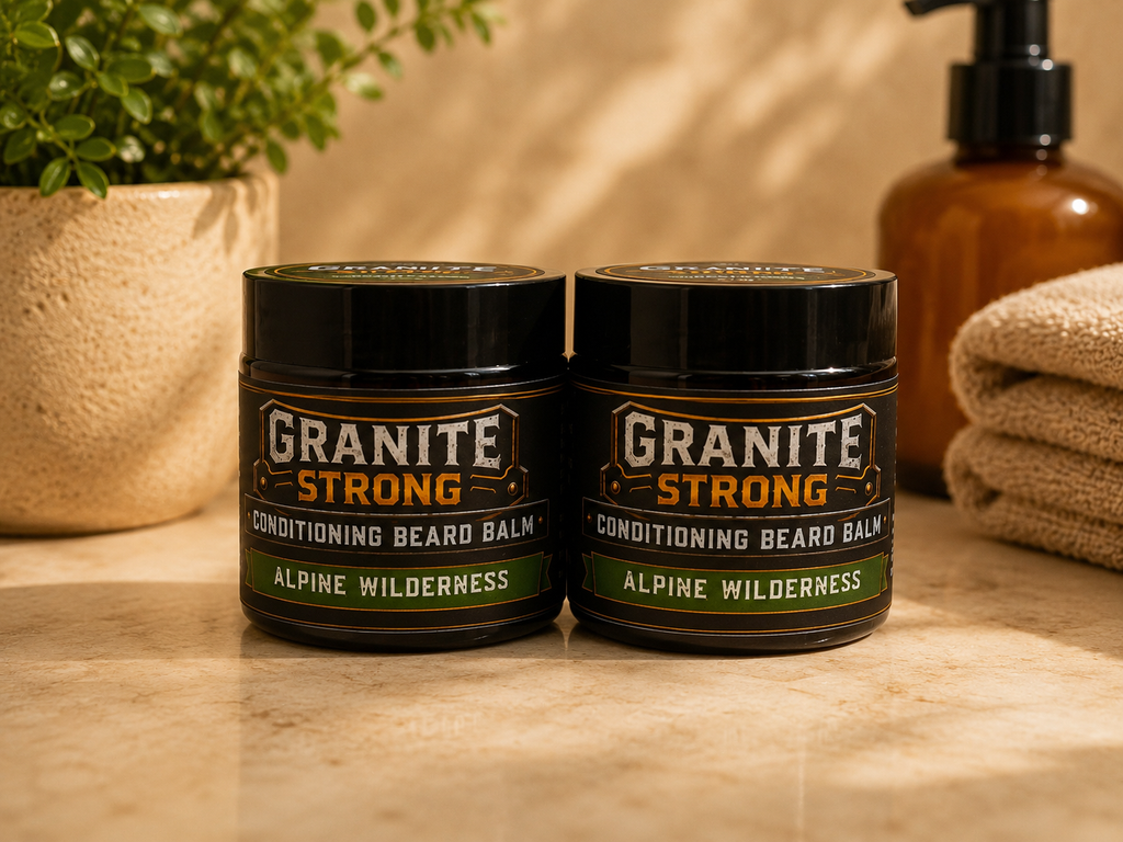 Granite Strong - Conditioning Beard Balm - Alpine Wilderness Scent