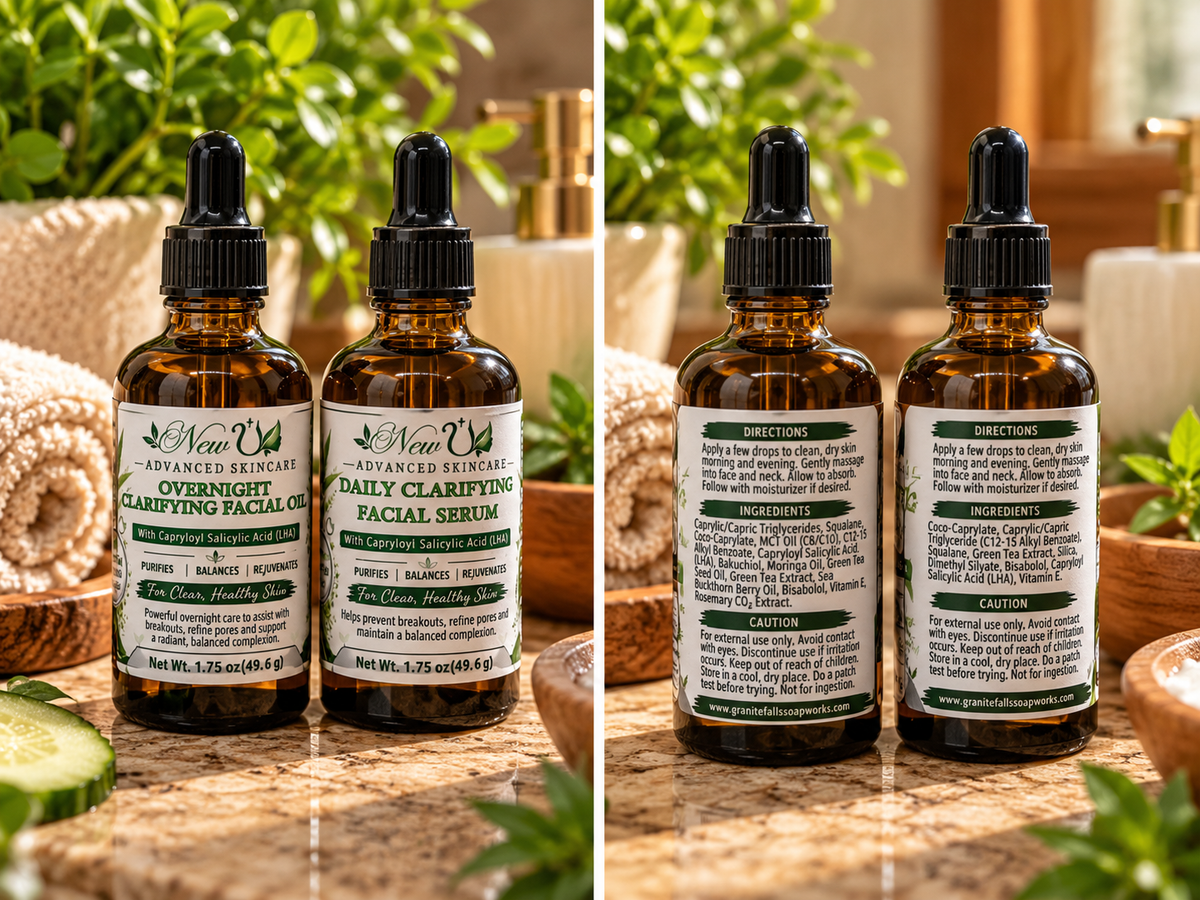 New U Advanced Skincare - Clarifying Facial Renewal Kit