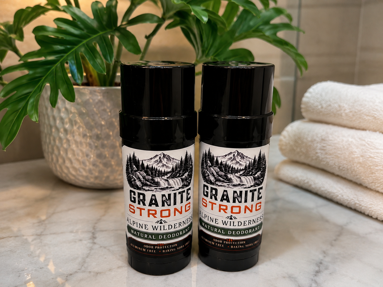 Granite Strong - Natural Deodorant Alpine Wilderness Scent