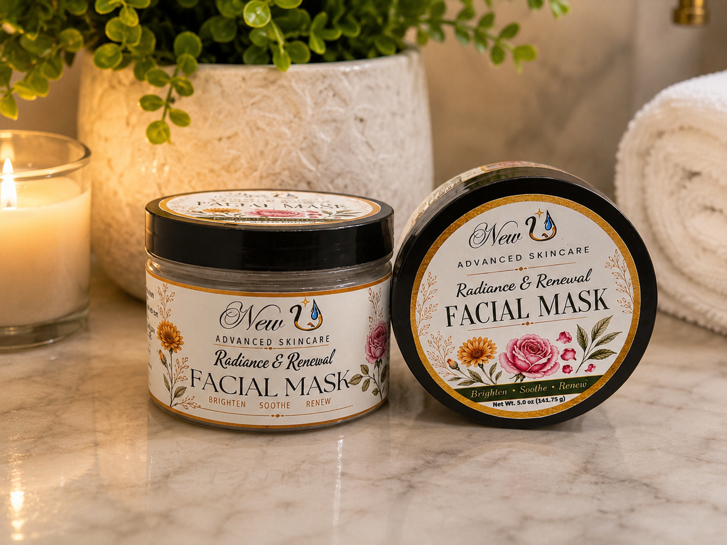 New U Advanced Skincare - Revitalizing Facial Mask
