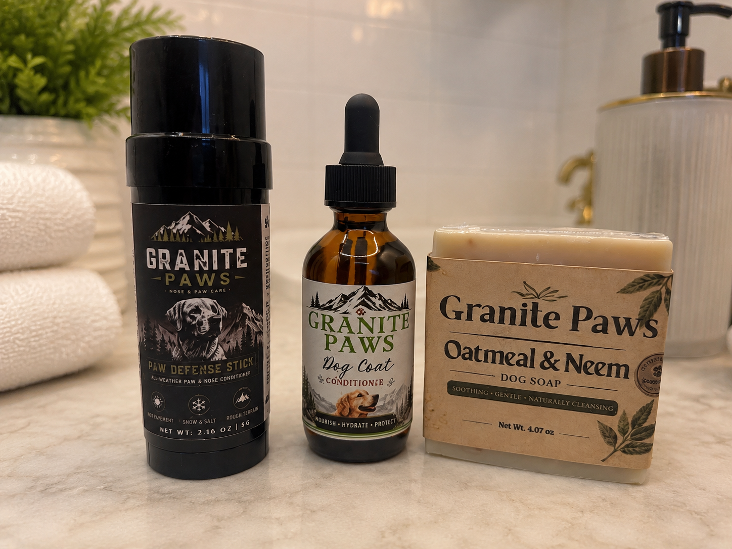 Granite Paws: Dog Care Kit