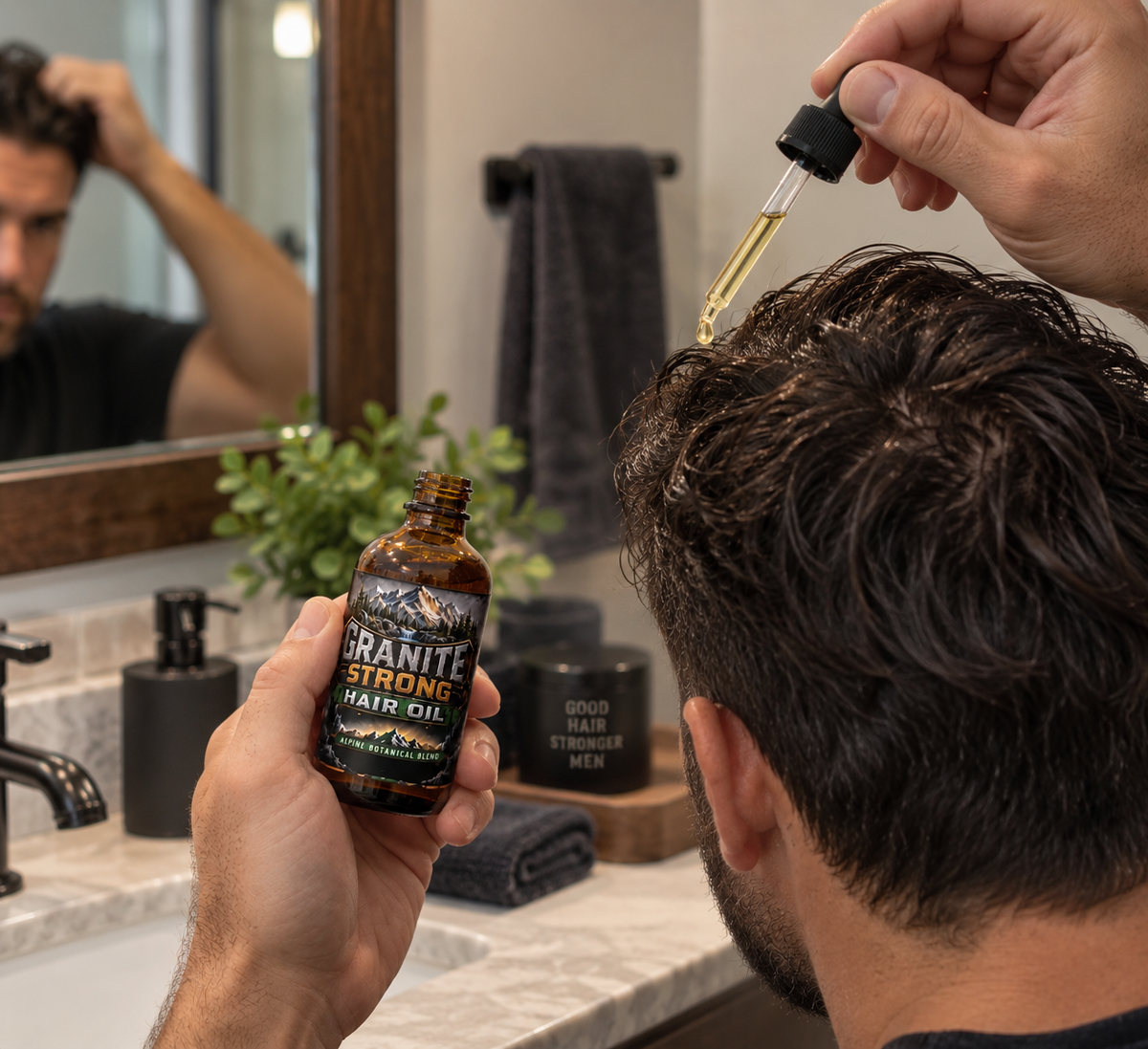 Granite Strong Hair Oil for Men