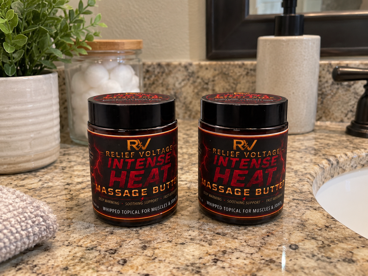 Relief Voltage - Intense Heat Massage Butter