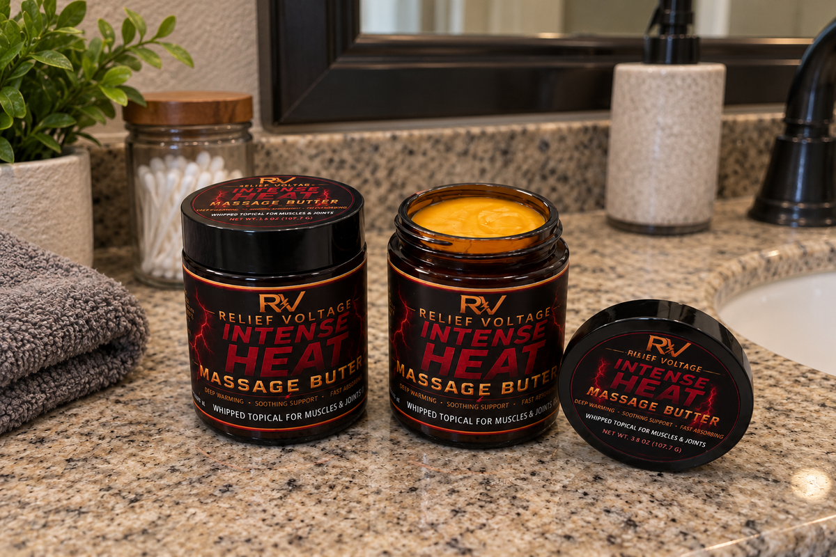Relief Voltage - Intense Heat Massage Butter