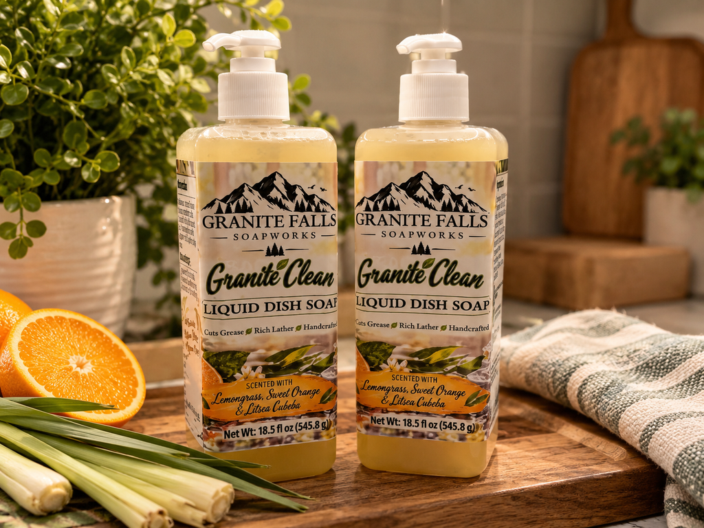 Granite Clean - Liquid Dish Soap - Citrus Scented