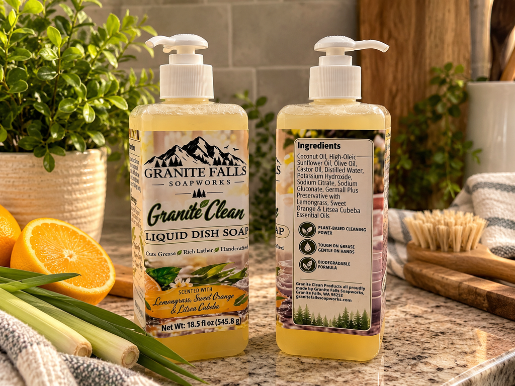 Granite Clean - Liquid Dish Soap - Citrus Scented