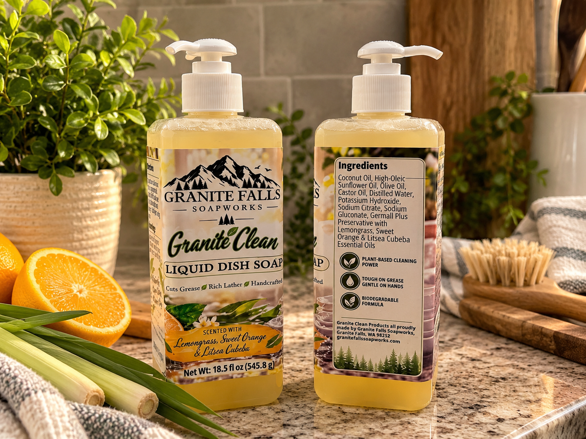 Granite Clean - Liquid Dish Soap - Citrus Scented