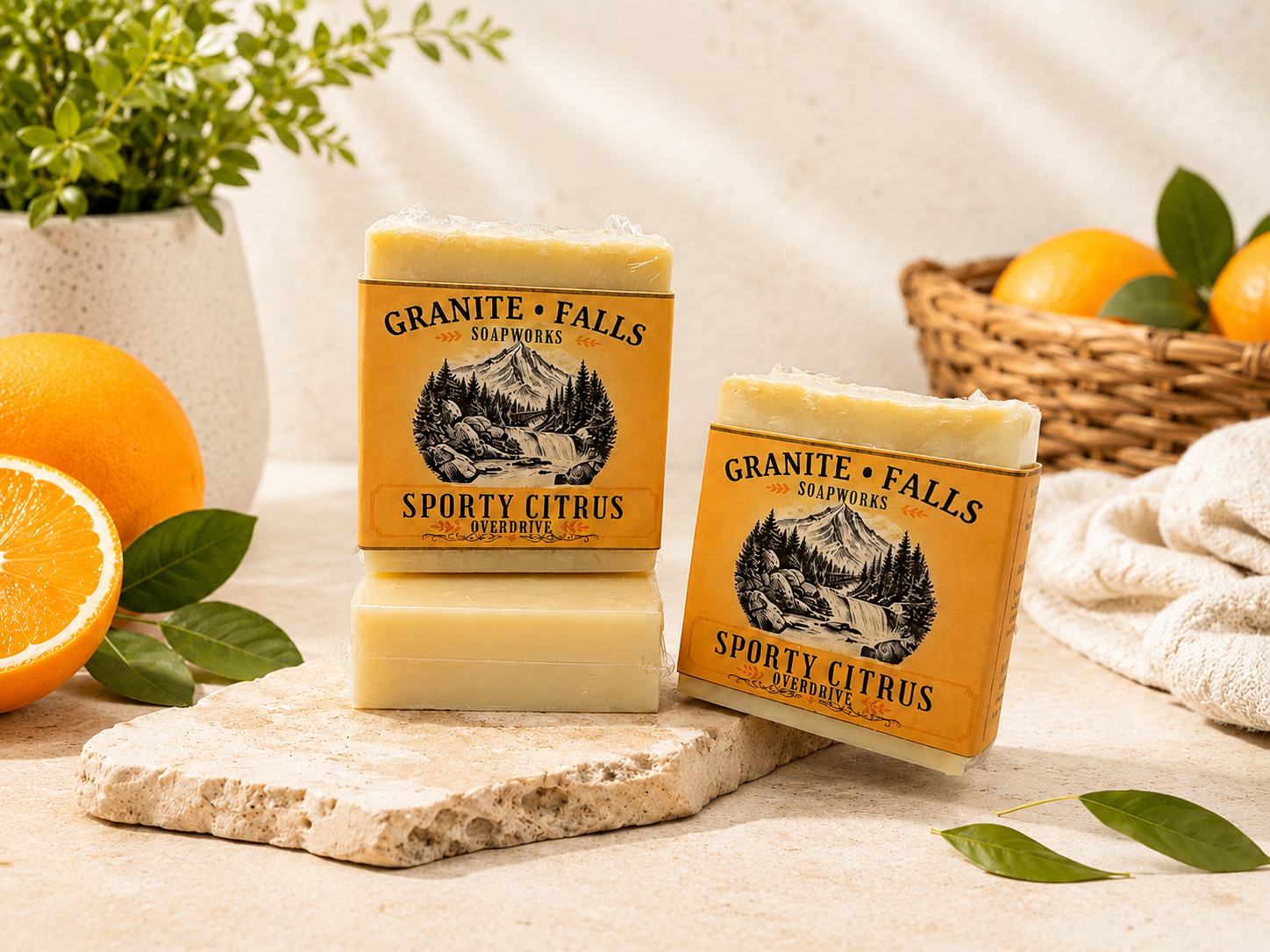 Sporty Citrus Overdrive Soap