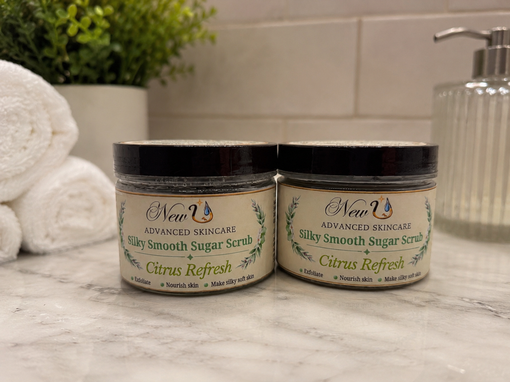 New U Advanced Skincare - Silky Smooth Sugar Scrub - Citrus Refresh