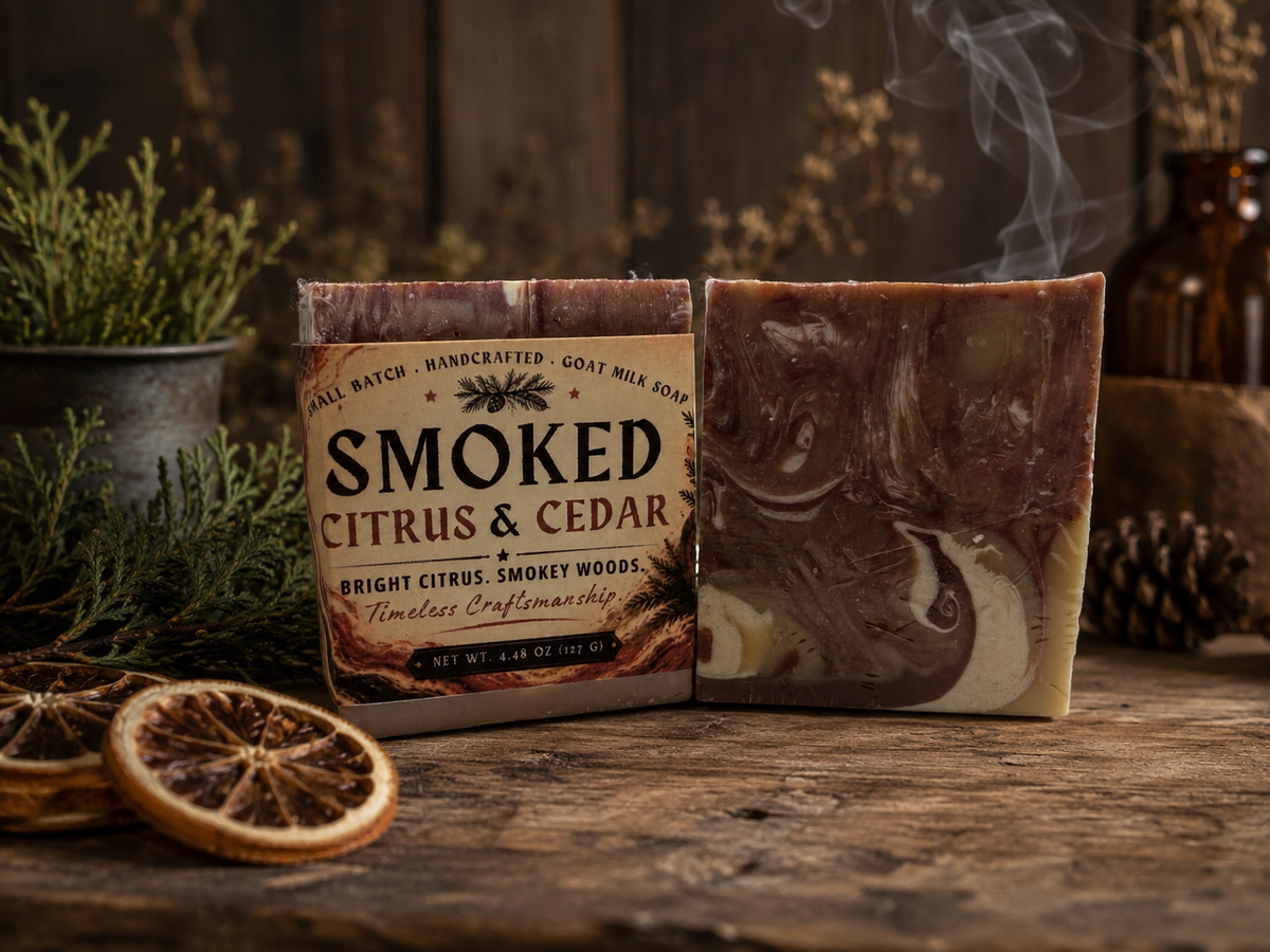Granite Falls Soapworks- Smoked Citrus Goat Milk Soap
